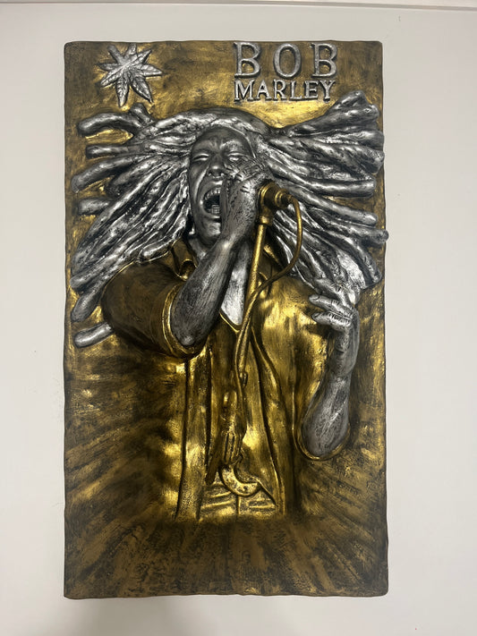 Bob Marley 3D Wall Art - Hand Made & One of a kind